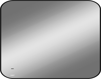 Зеркало Viant Люксембург 80x60 / VLUX8060-ZLED - фото