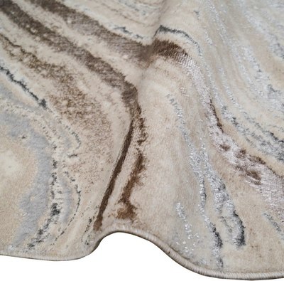 Ковер Bossan Rome 3563A-KREM-BEJ-OVAL