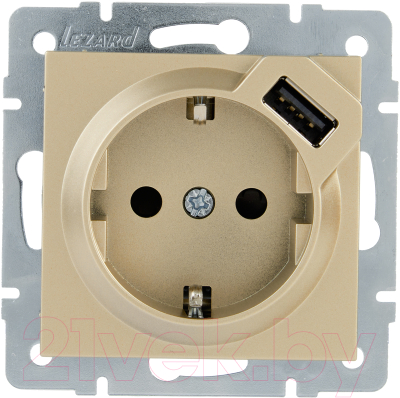 Розетка Lezard Vesna 742-3688-181 - фото