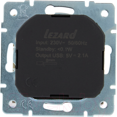 Розетка Lezard Vesna 742-3688-181