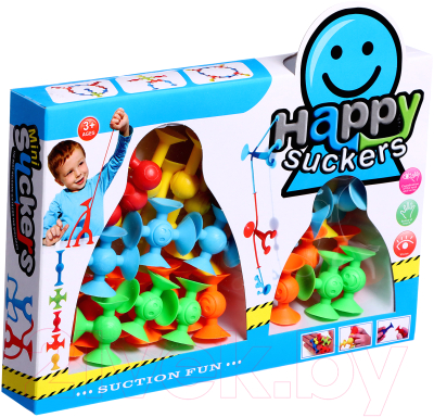 Конструктор Sima-Land Веселые присоски 886A / 9950038 - фото