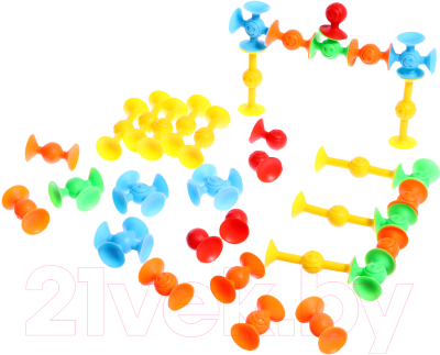 Конструктор Sima-Land Веселые присоски 886A / 9950038