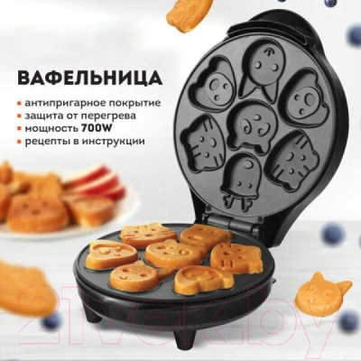 Вафельница Daswerk WM-9 / 455660