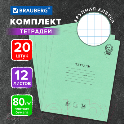 Набор тетрадей Brauberg Великие имена. Архимед / 880023