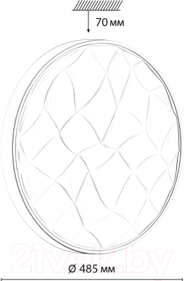 Потолочный светильник Sonex Gitum 7672/EL