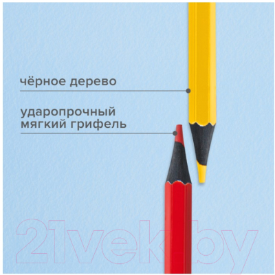 Набор цветных карандашей Brauberg 181858