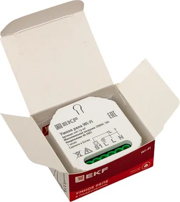 Умное реле EKF Connect Wi-FI 1-канальное / ssh-1g-wf