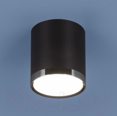 Точечный светильник Elektrostandard DLR024 6W 4200K (черный матовый)