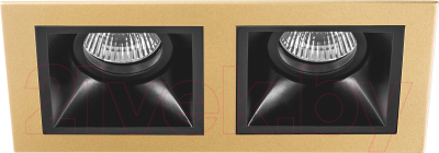 Точечный светильник Lightstar Domino Quadro D5230707  - фото