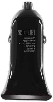 Адаптер питания автомобильный Buro BUCK1 18W 3A (PD) USB-C / BUCK18P010BK