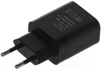Адаптер питания сетевой Buro BUWE1 10.5W 2.1A 2xUSB / BUWE10S200BK