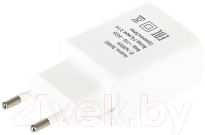 Адаптер питания сетевой Buro BUWE1 10.5W 2.1A 2xUSB / BUWE10S200WH