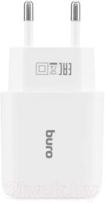Адаптер питания сетевой Buro BUWH1 15.5W 3.1A 2xUSB / BUWH15S200WH