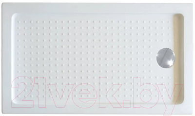 Душевой поддон BelBagno TRAY-BB-AH-120/100-15-W - фото