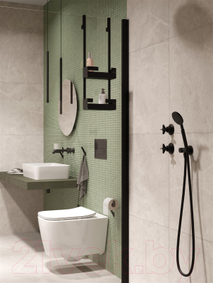 Крючок для ванной Deante Silia Nero ADI N111