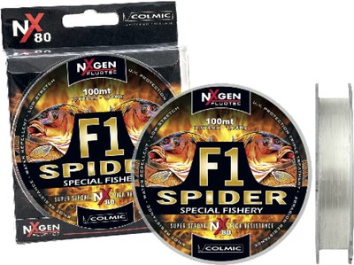 Леска монофильная Colmic F1 Spider 0.097мм 100м - фото