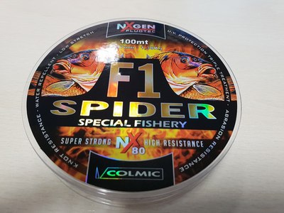 Леска монофильная Colmic F1 Spider 0.097мм 100м
