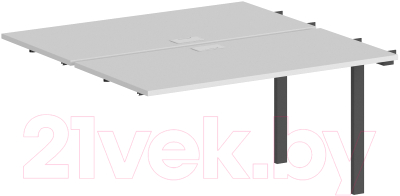 Комплект столов модульных Norden 120x123.8x75 / SG.211.WH.63.AN - фото