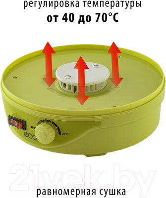 Сушилка для овощей и фруктов Econ ECO-3012FD