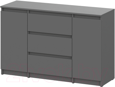 Тумба Mio Tesoro Денвер 3 ящика - фото