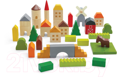 Конструктор Plan Toys Пригород / 6293 - фото