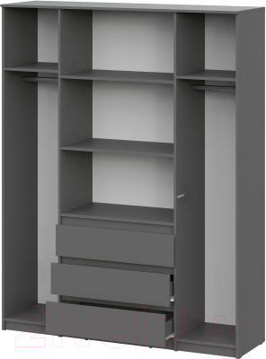 Шкаф Mio Tesoro Денвер четырехстворчатый