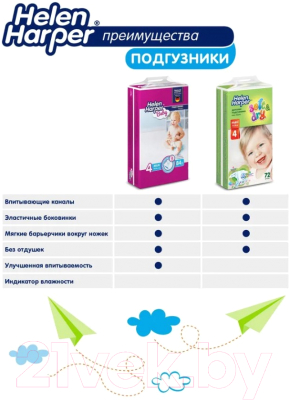 Подгузники детские Helen Harper Baby XL