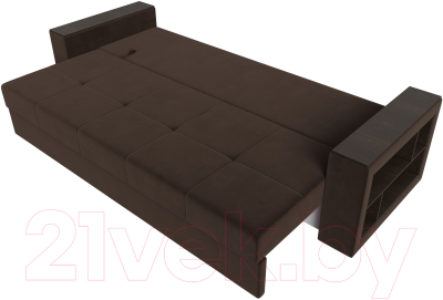 Диван Лига Диванов Дубай Лайт полки справа / 114347