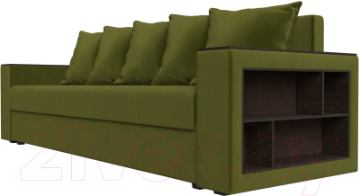 Диван Лига Диванов Дубай Лайт полки справа / 114348