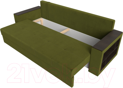 Диван Лига Диванов Дубай Лайт полки справа / 114348