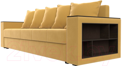Диван Лига Диванов Дубай Лайт полки справа / 114349