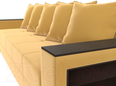 Диван Лига Диванов Дубай Лайт полки справа / 114349