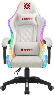 Кресло геймерское Defender Energy RGB / 64557