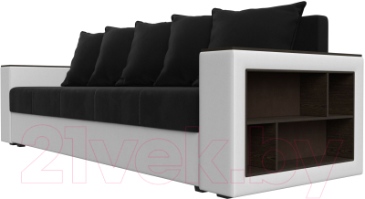 Диван Лига Диванов Дубай лайт полки справа / 114330