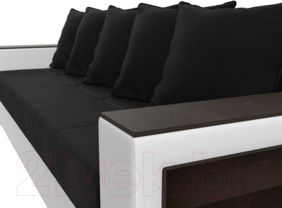 Диван Лига Диванов Дубай лайт полки справа / 114330