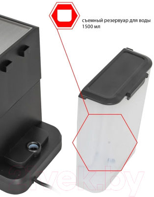 Кофеварка эспрессо JVC JK-CF33 (черный)