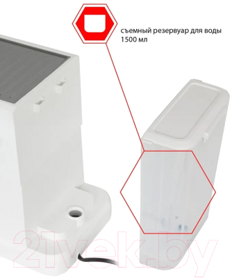 Кофеварка эспрессо JVC JK-CF33 (белый)