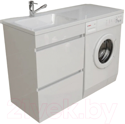 Тумба под умывальник Emmy Джерси 110 - фото