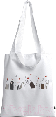 Сумка-шоппер Mega Toys Лапки котиков / 12045 - фото