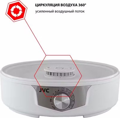 Сушилка для овощей и фруктов JVC JK-FD753