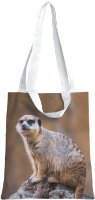 Сумка-шоппер Mega Toys Сурикат / 12002 - фото