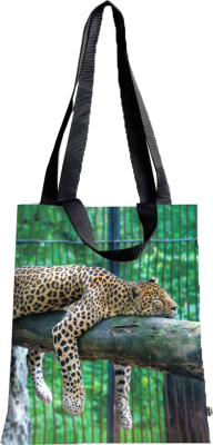 Сумка-шоппер Mega Toys Леопард / 12004 - фото