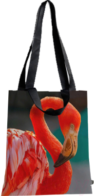 Сумка-шоппер Mega Toys Фламинго / 12126 - фото