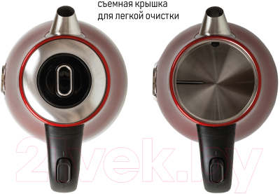 Электрочайник JVC JK-KE1717 (красный)
