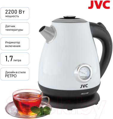 Электрочайник JVC JK-KE1717 (белый)
