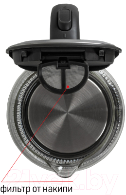 Электрочайник JVC JK-KE1510 (серый)