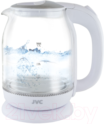 Электрочайник JVC JK-KE1510 (белый)