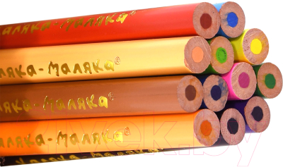 Набор цветных карандашей Каляка-Маляка Джамбо / КККМ12Т