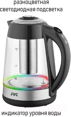Электрочайник JVC JK-KE1710 (серый)