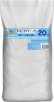 Наполнитель для туалета Prettycat Naturel глиняный / 621489 - фото